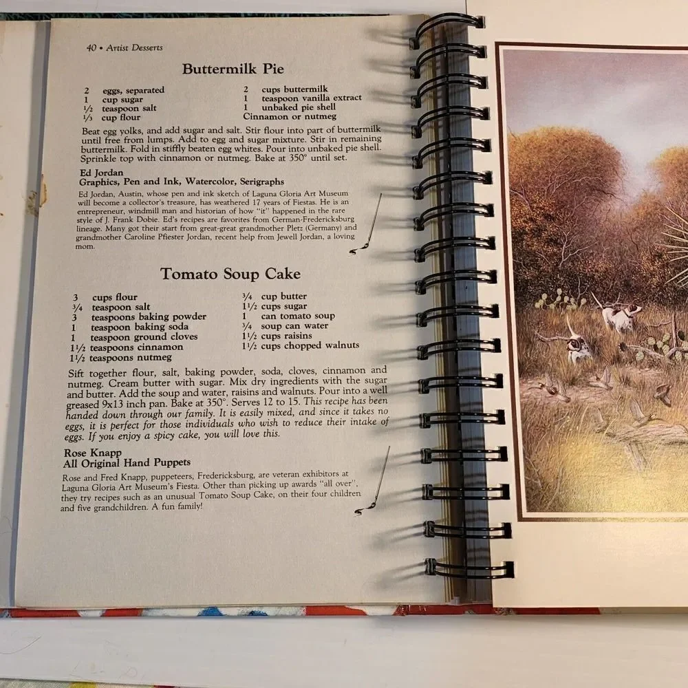 Sampler A Cookbook By The Womens Art Guild Of Laguna Gloria Art Museum First Ed